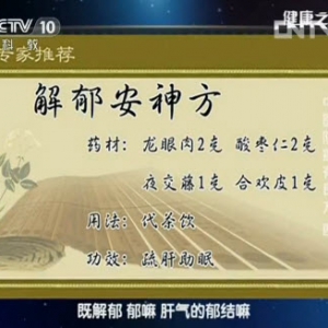 健康之路视频李忠:肝郁可能导致哪些癌症 肝气郁结会有哪种表现 哪种花有疏肝防癌的作  ...