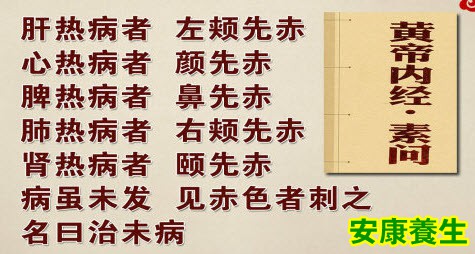 面部能预示着人体的健康状况