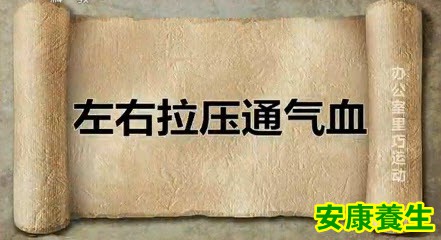 左右拉压通气血