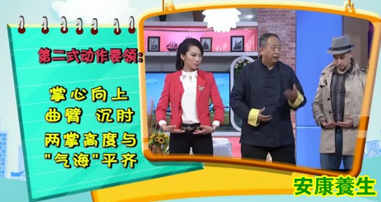 形意站桩养生法第二式