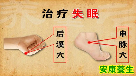 治疗失眠的穴位