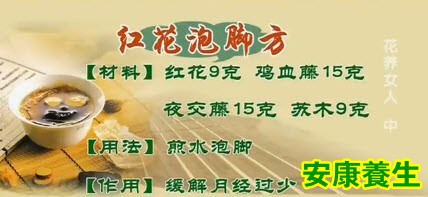 红花泡脚方