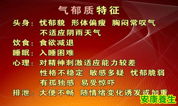气郁特征