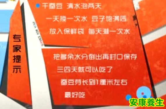 发蚕豆芽的方法