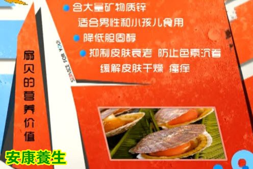 扇贝的营养价值