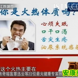 万家灯火20130824视频和笔记:佟彤,白常继讲火热体质,排毒药膳