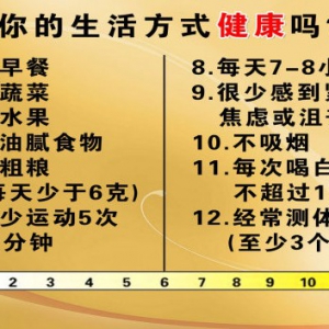 养生堂视频:马冠生讲健康生活方式的测试标准 膳食模式和肿瘤的关系