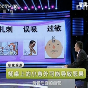 健康之路20131010视频:陈彦讲如何排出气管异物、心肺复苏手法、食物过敏的典型表现、  ...