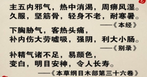 养生堂20131217视频和笔记:梁永宣,祝肇刚讲药食同源,药物分类,七宝美髯丹,肾型耳