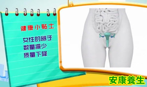 随着年龄增加，女性卵子数量会逐渐减少