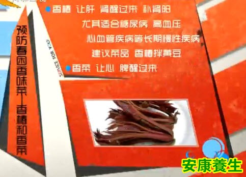 预防春困的香味菜