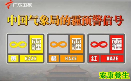霾预警信号