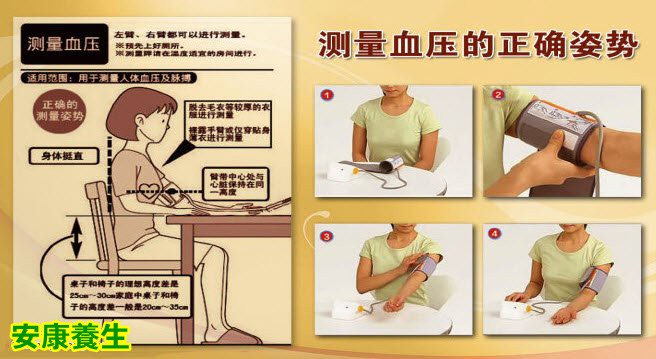 测血压的正确姿势