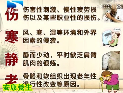 肩周炎的危险因素