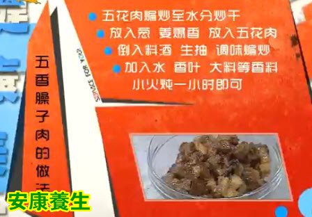 五香臊子肉的制作方法