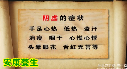 20150401养生堂视频和笔记:五脏的阴虚表现及调理 脾阴虚和肾阴虚的表现