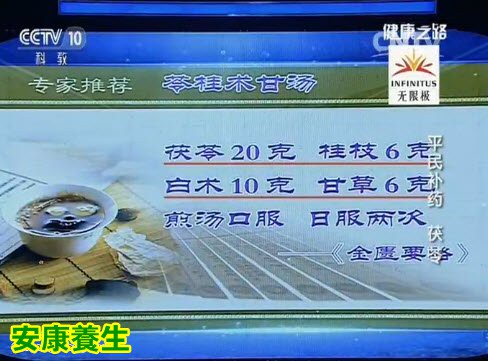 祛湿经典方-苓桂术甘汤