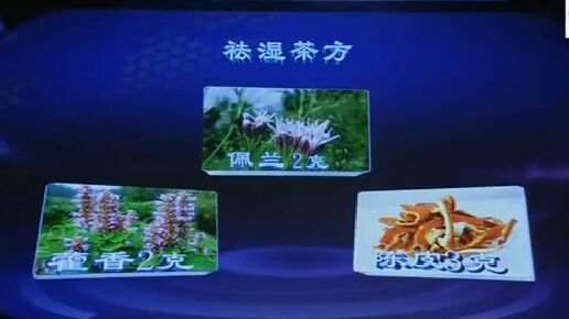 健康之路20160717视频笔记:姜良泽、暑季茶方解烦忧(下)