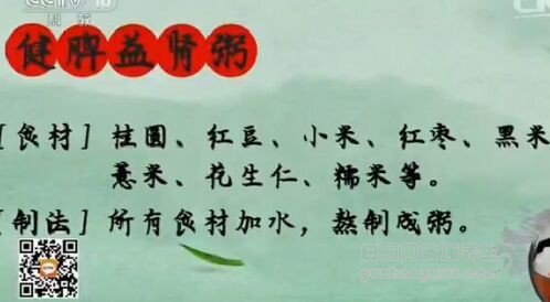 健康之路20170119周冬梅、李柏华《干痒背后》当归引子、健脾益肾粥