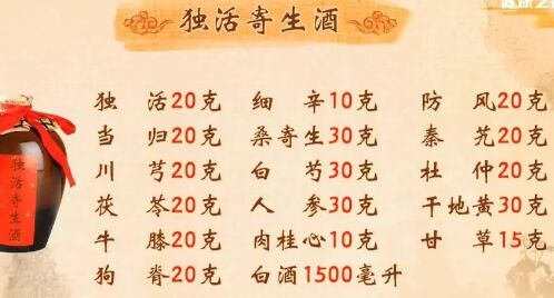 20190107健康之路:于振宣《选一坛适合自己的药酒》（四）