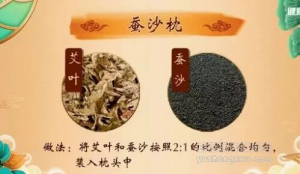 20190930健康之路视频笔记:曹炜,艾叶香包,隔姜灸,蚕沙枕,艾灸