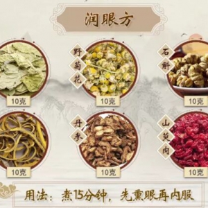20200413健康之路视频笔记:润眼方缓解眼干、眼痒，自制紫草油的方法