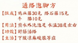 20220708养生堂,吕培文,付娜,脉络,四藤方,鸡血藤黄精粥,首乌藤枣仁饮,通络泡脚方